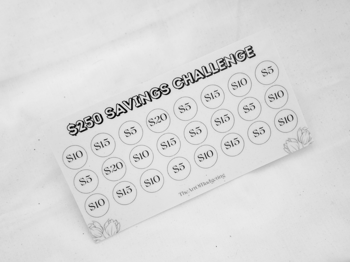 Newbie? Savings Challenges for You