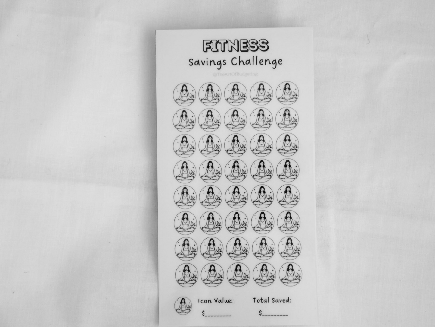Self Care Savings Challenges