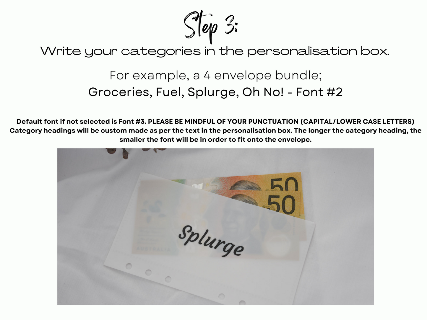 Custom Envelopes | White A6