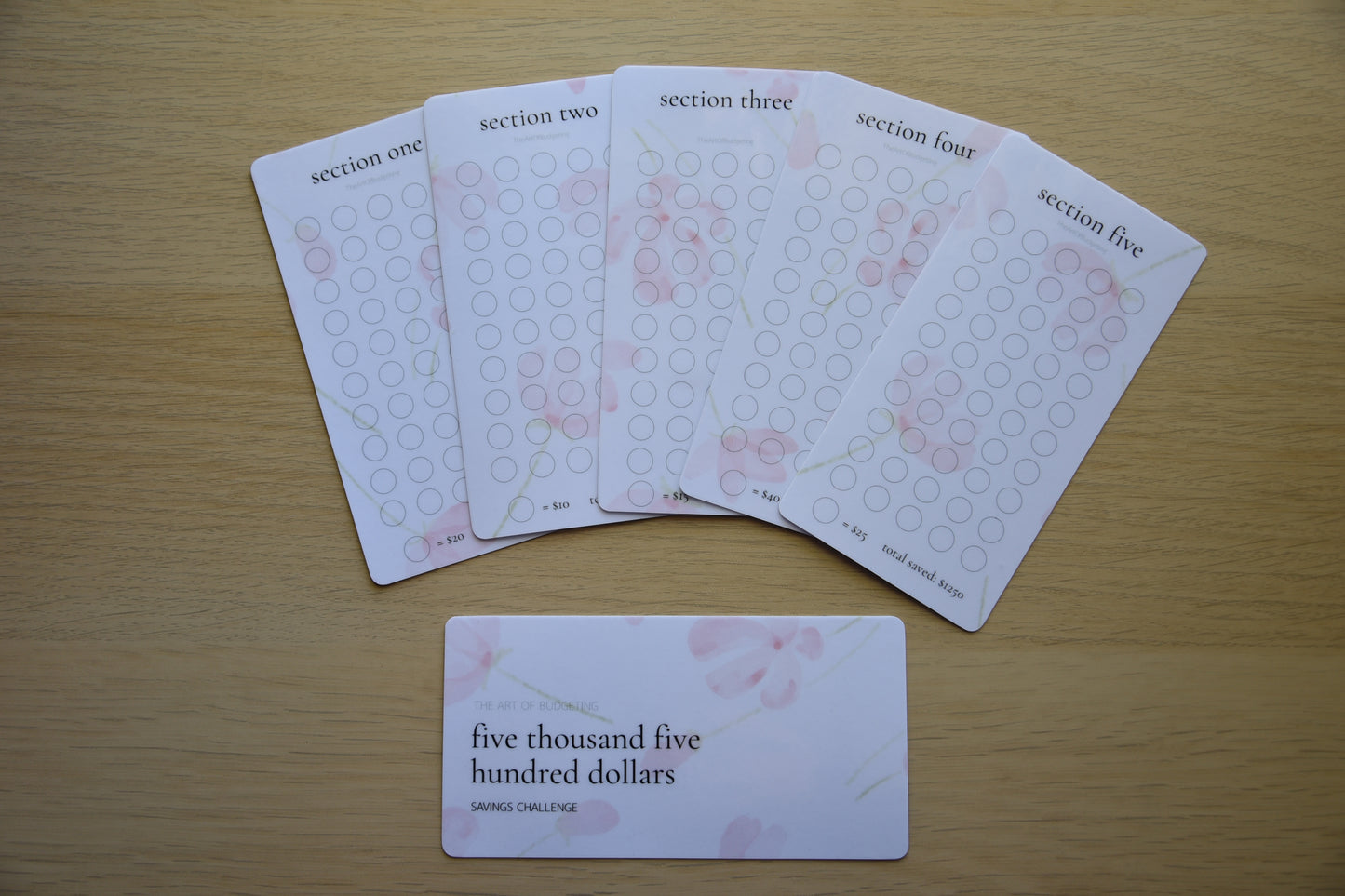 $5.5K Savings Challenge Bundle