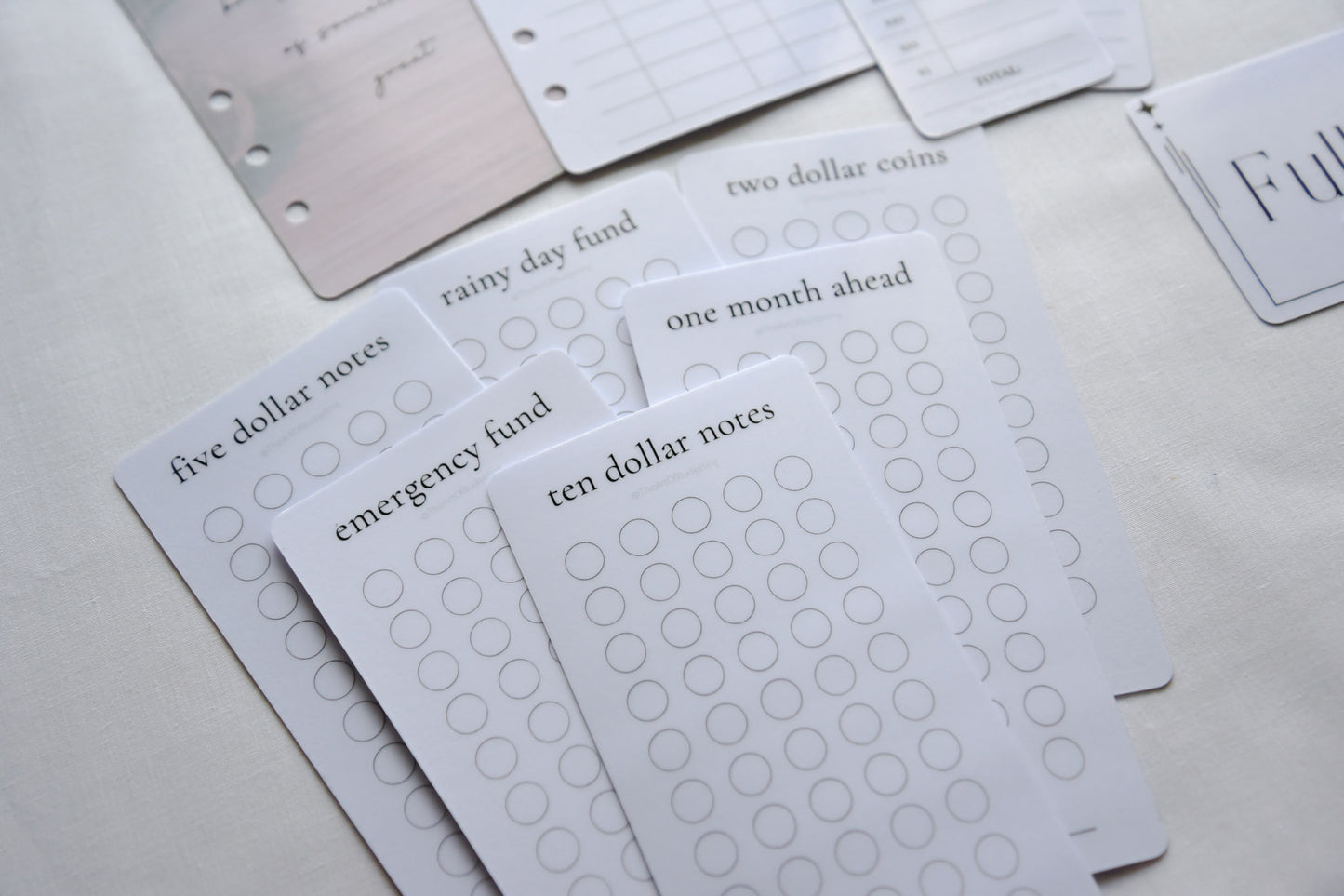 Beginner Savings Challenge & Placeholder Bundle