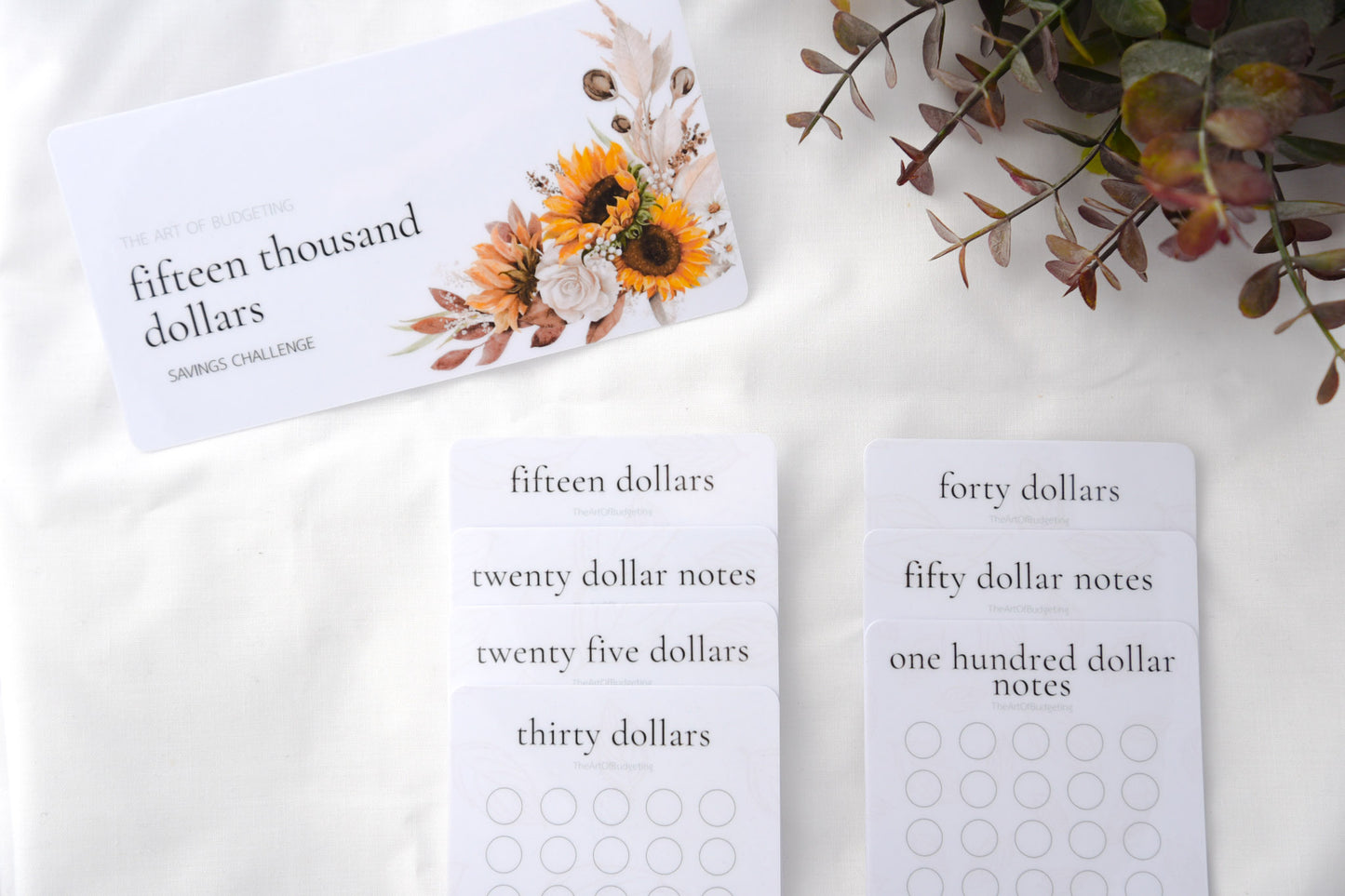 $15K Savings Challenge Bundle