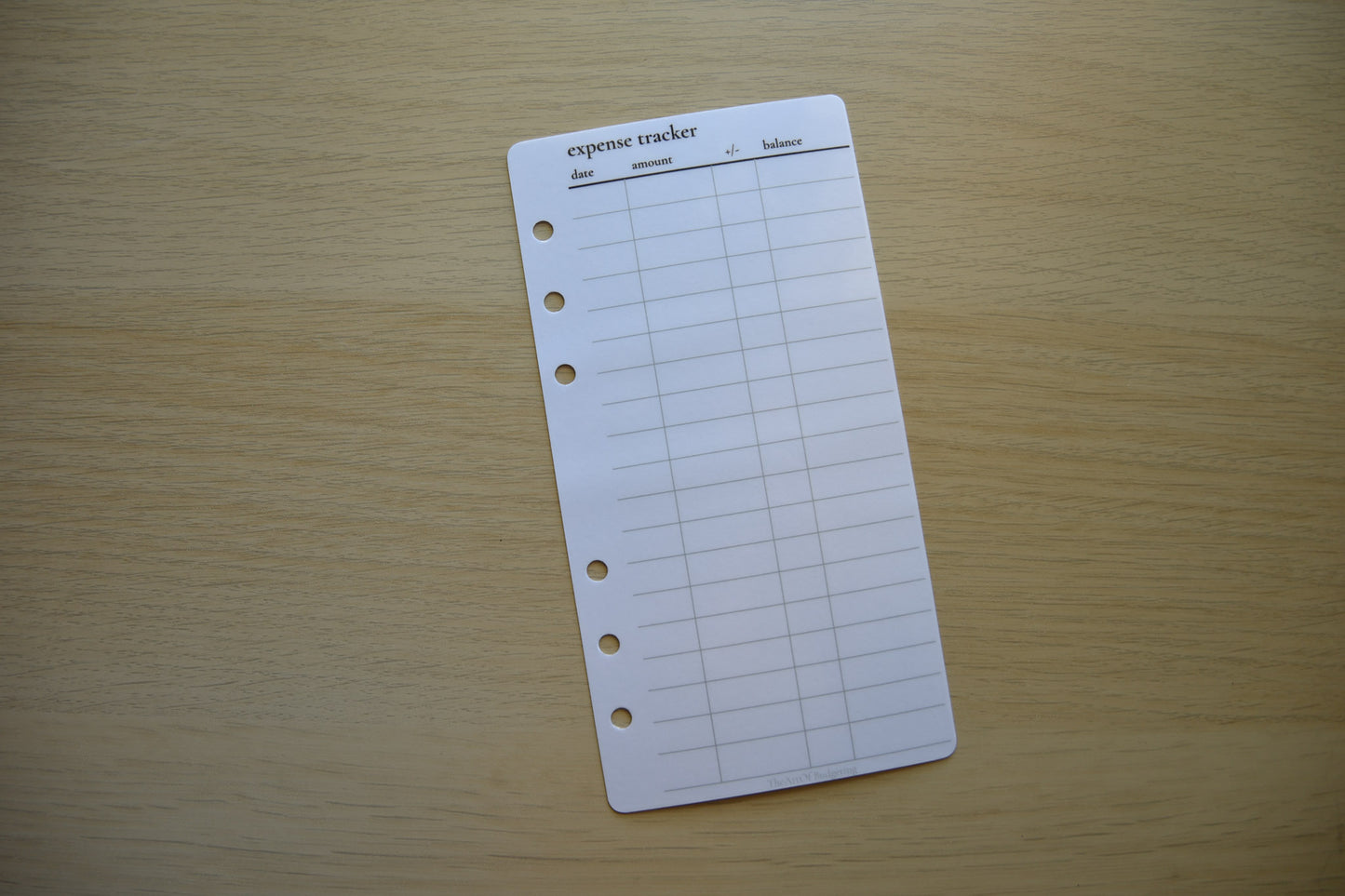 Expense Tracker - A6