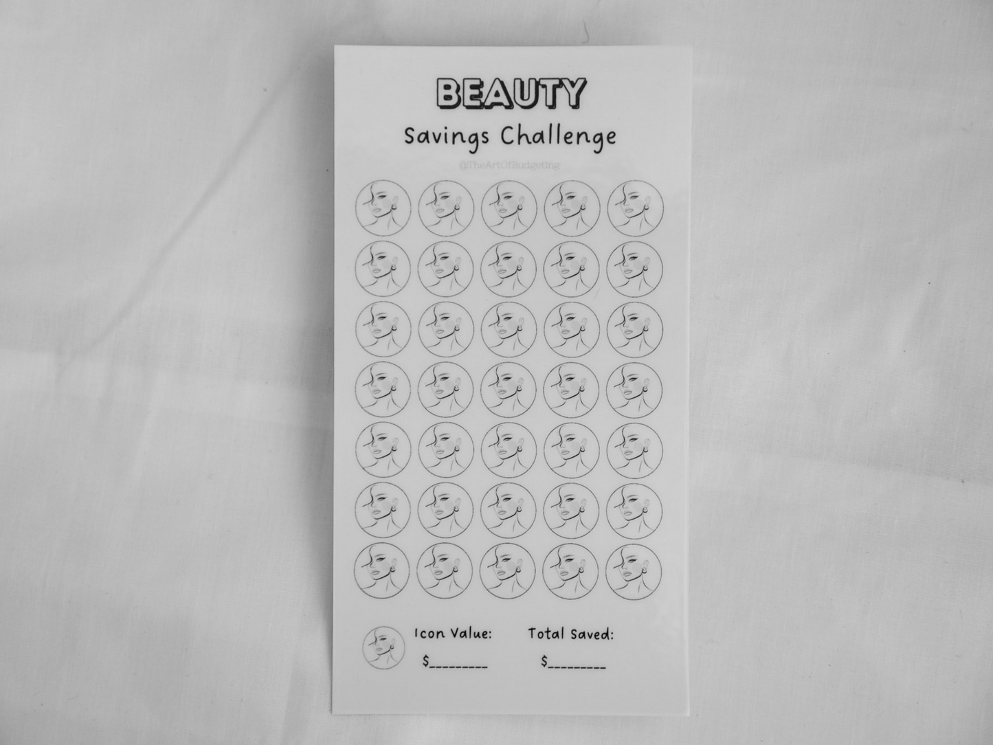 Self Care Savings Challenges