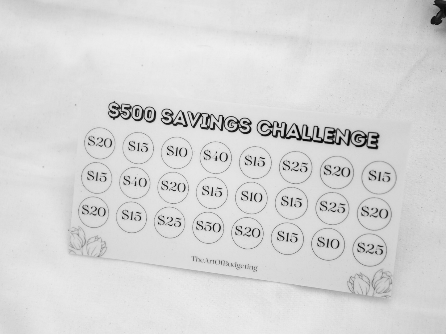 Newbie? Savings Challenges for You