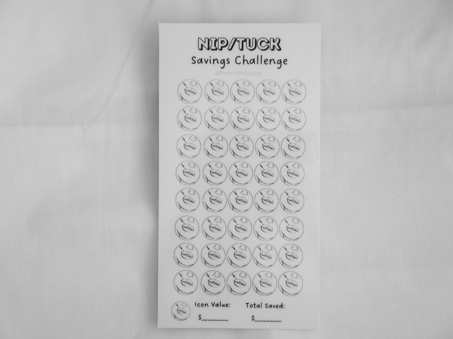 Self Care Savings Challenges