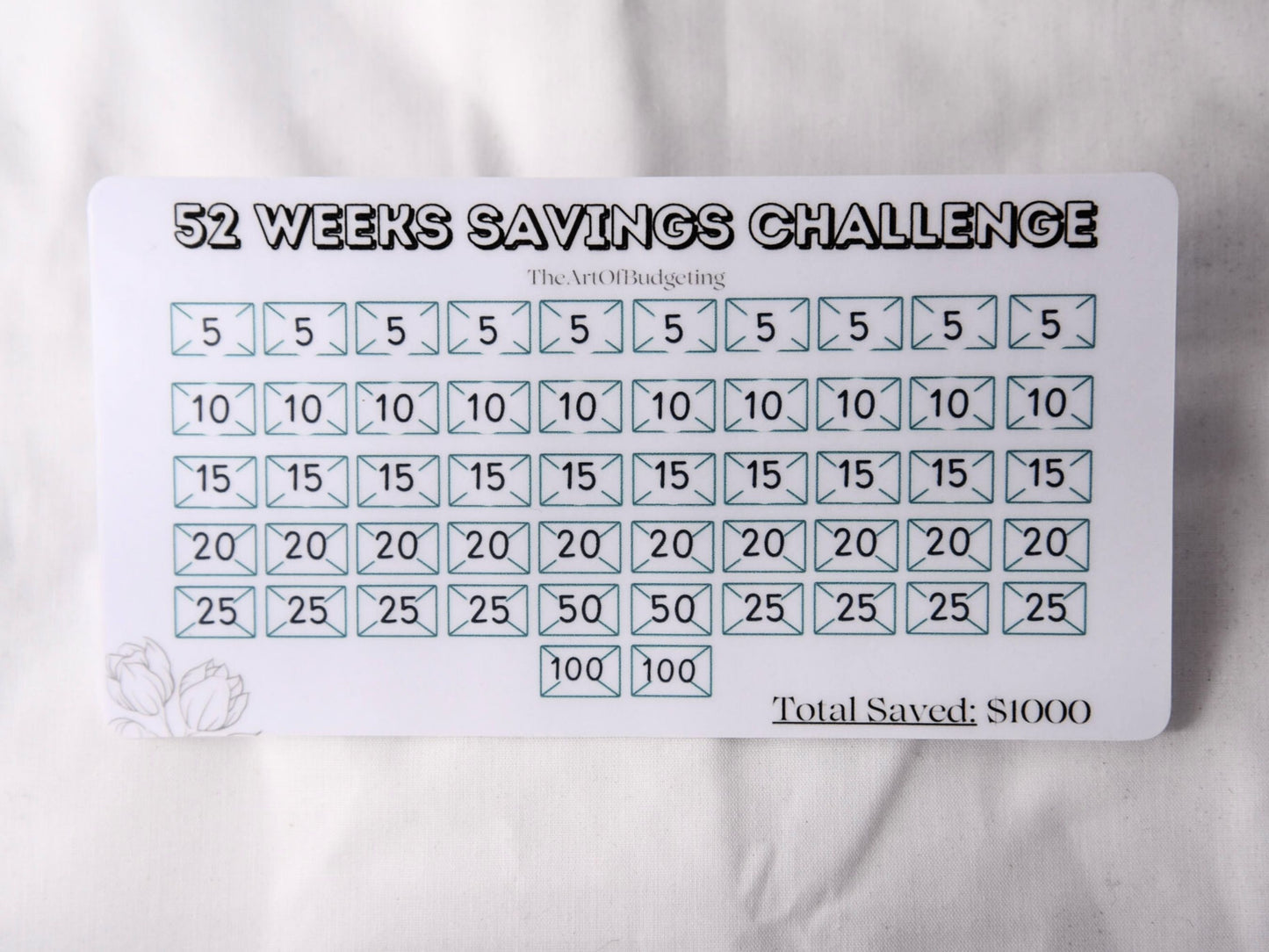Newbie? Savings Challenges for You