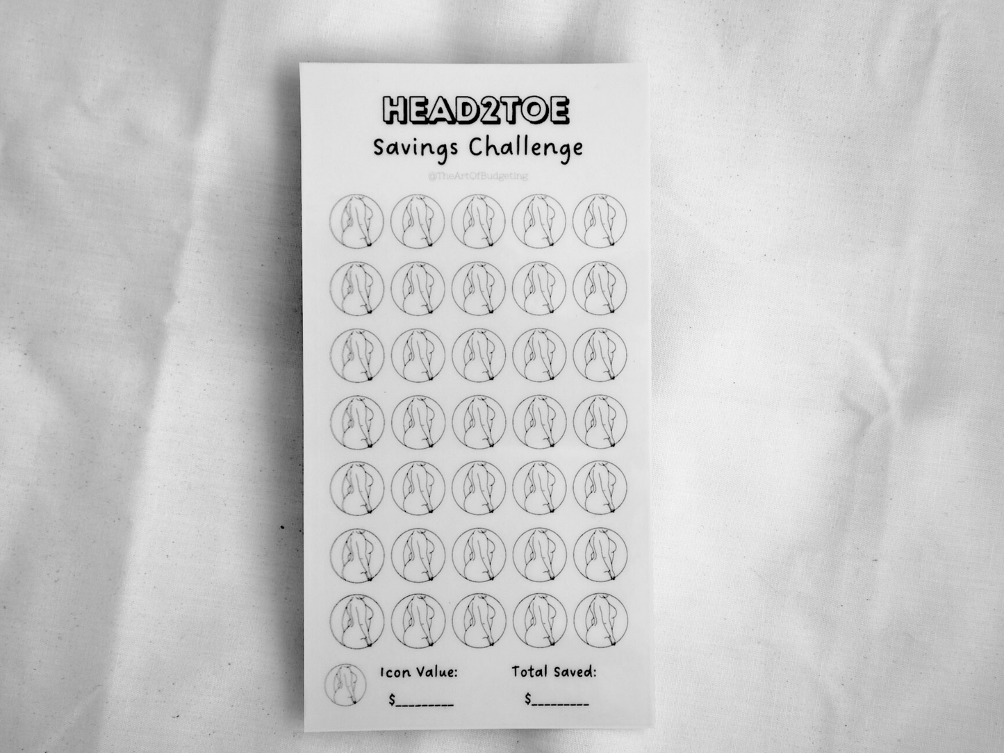 Self Care Savings Challenges