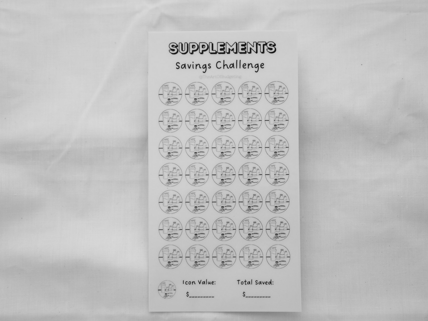 Self Care Savings Challenges