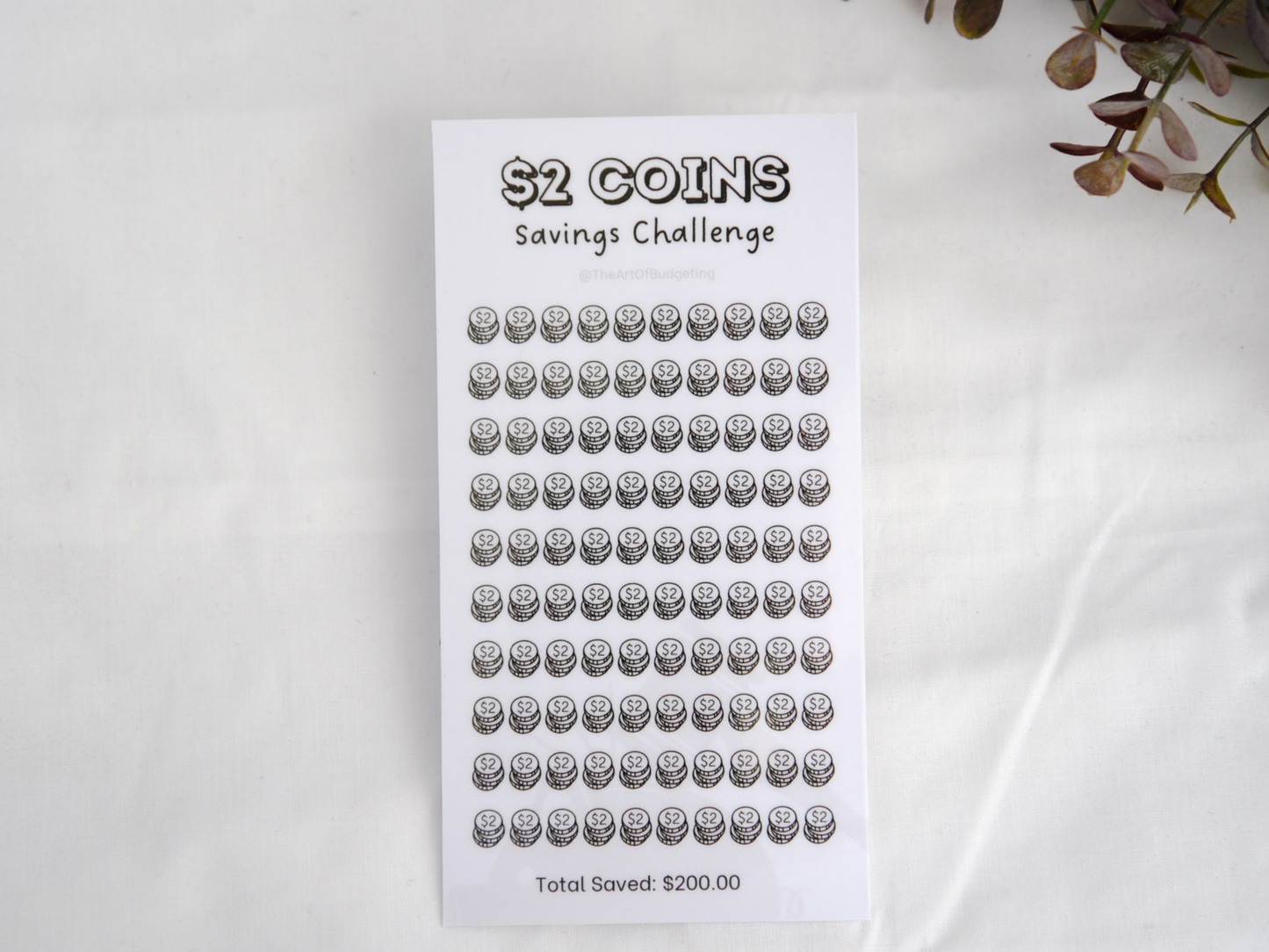 Coin & Notes Savings Challenges