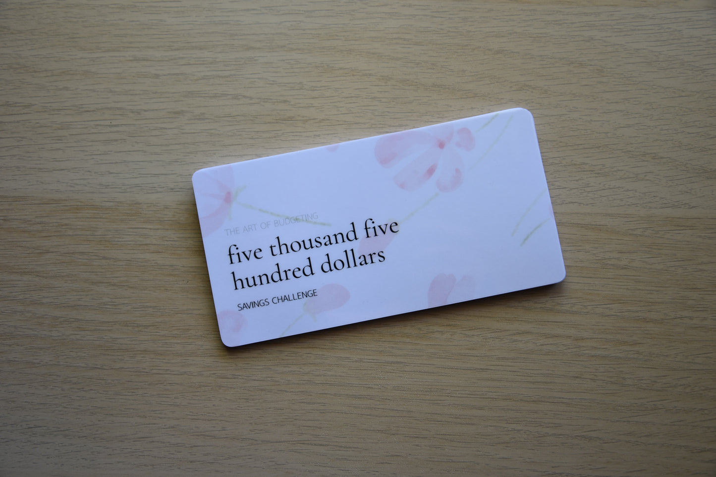 $5.5K Savings Challenge Bundle