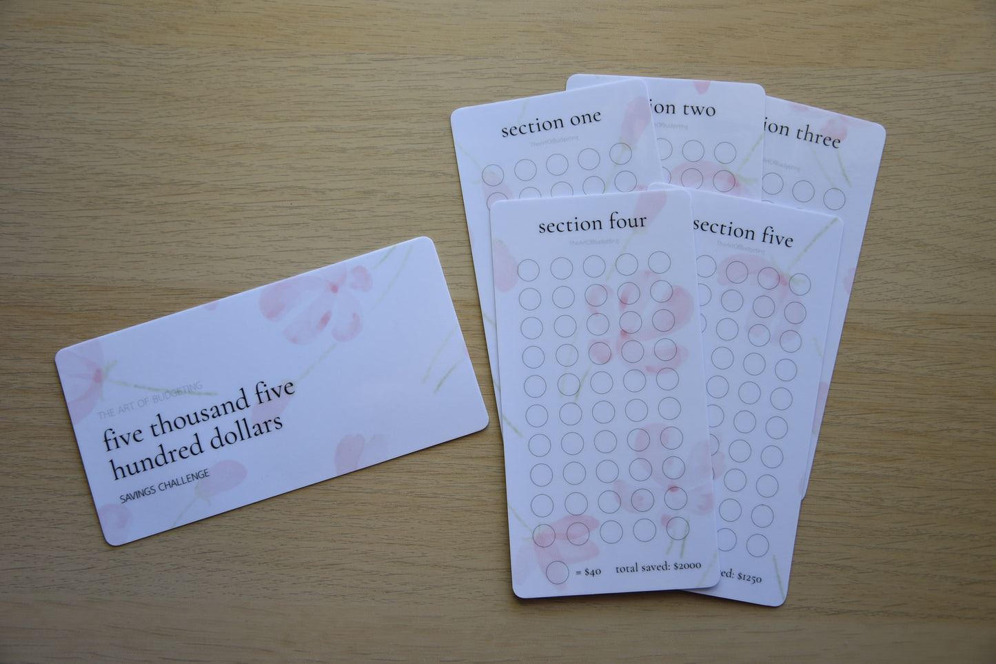 $5.5K Savings Challenge Bundle