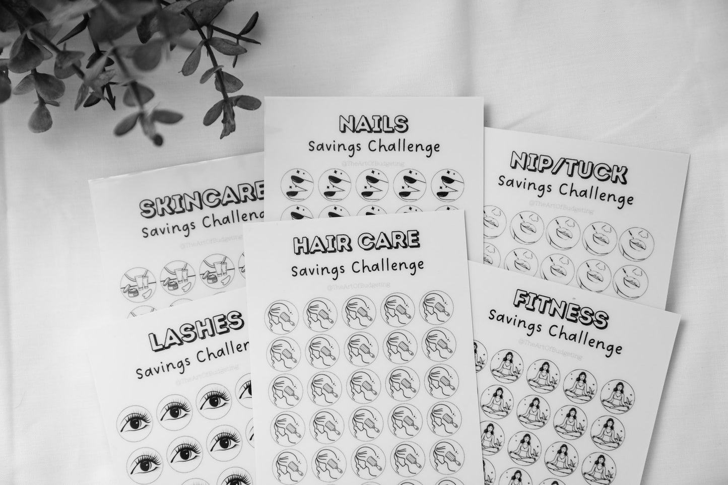 Self Care Savings Challenges