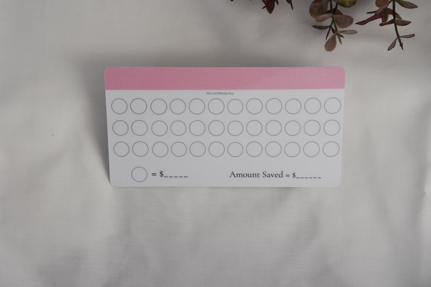 Blank Savings Challenges