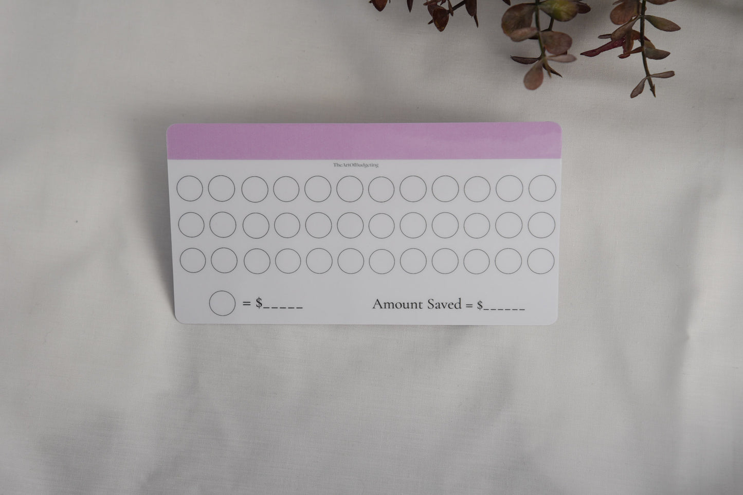 Blank Savings Challenges