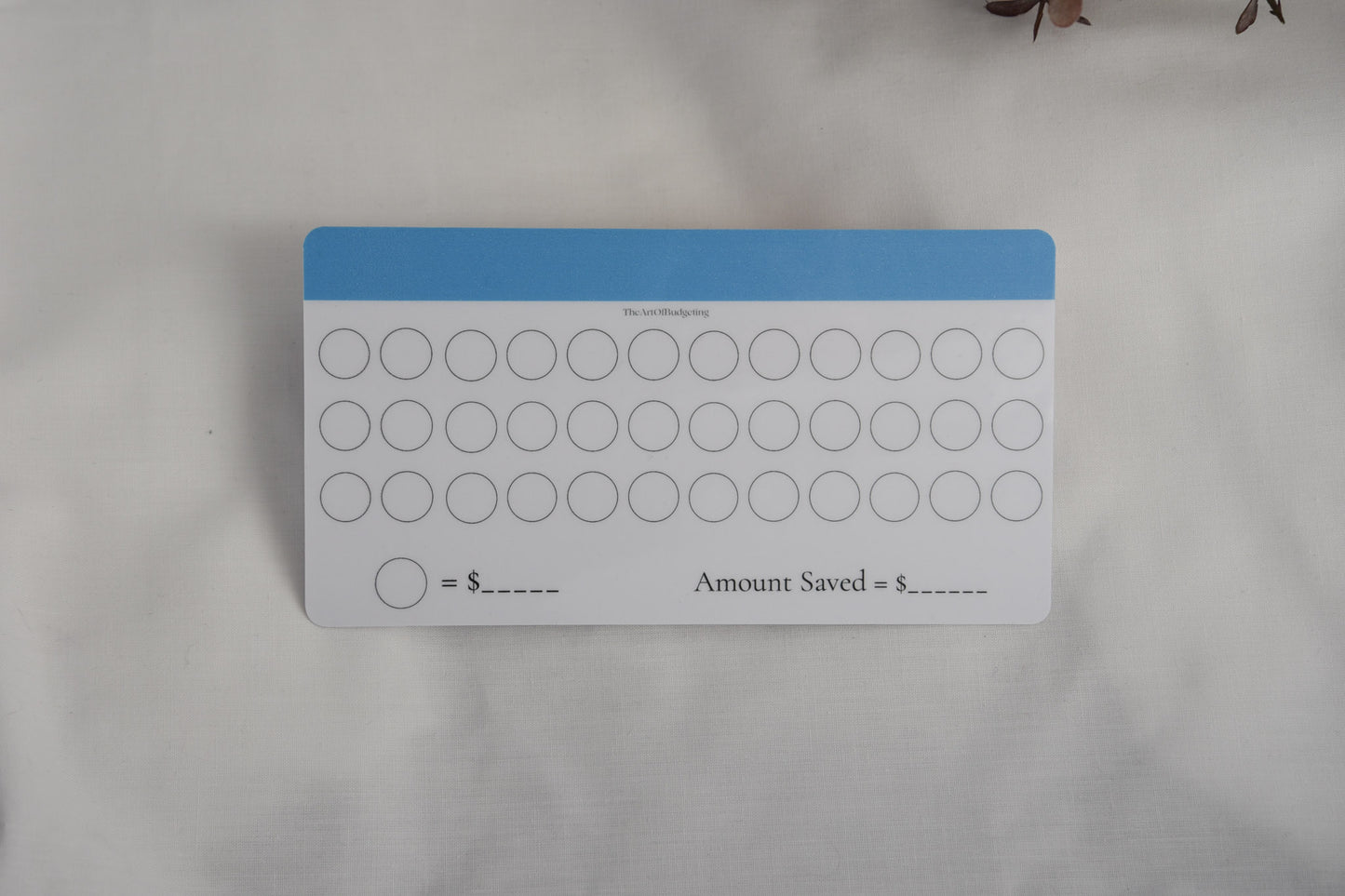 Blank Savings Challenges