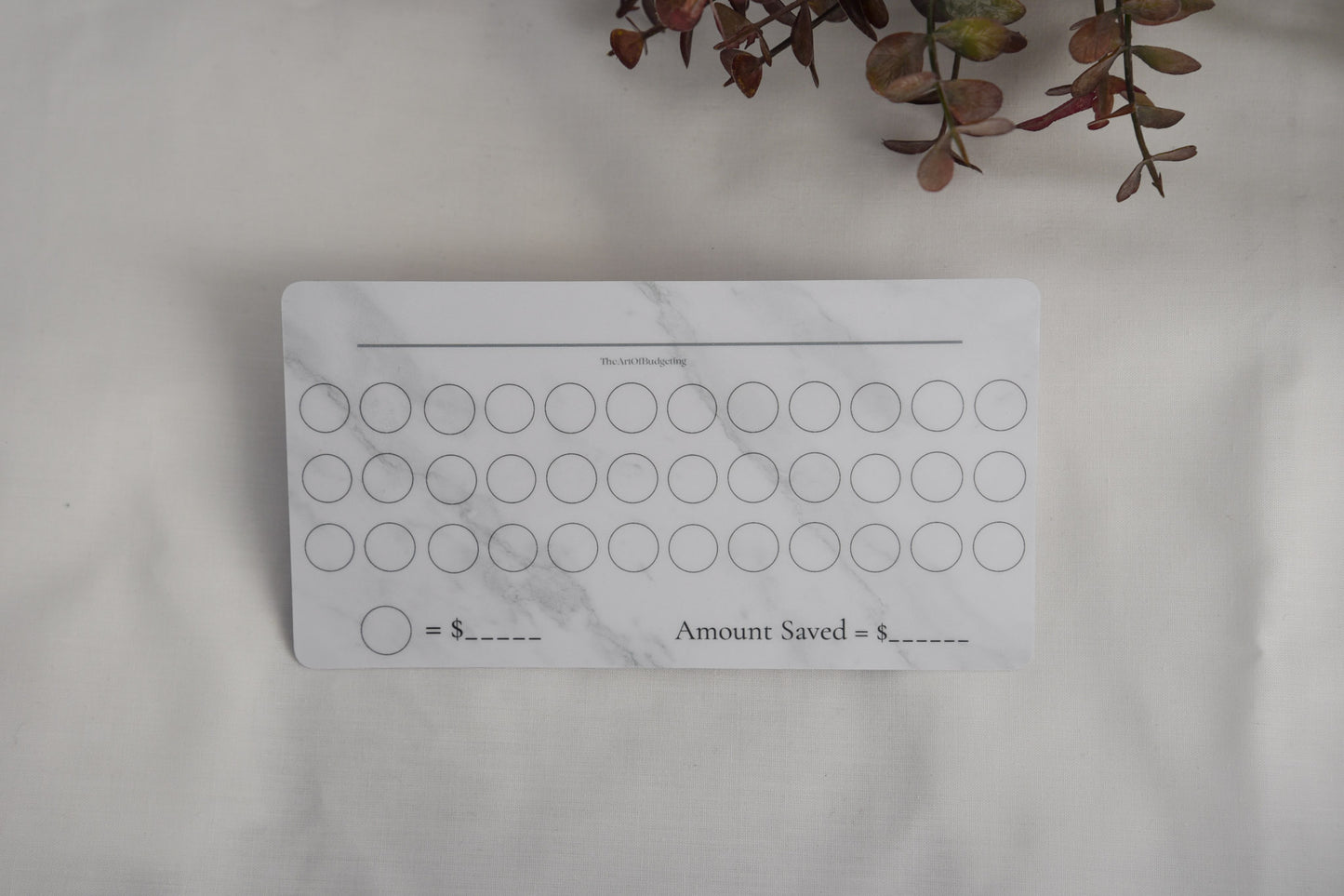 Blank Savings Challenges