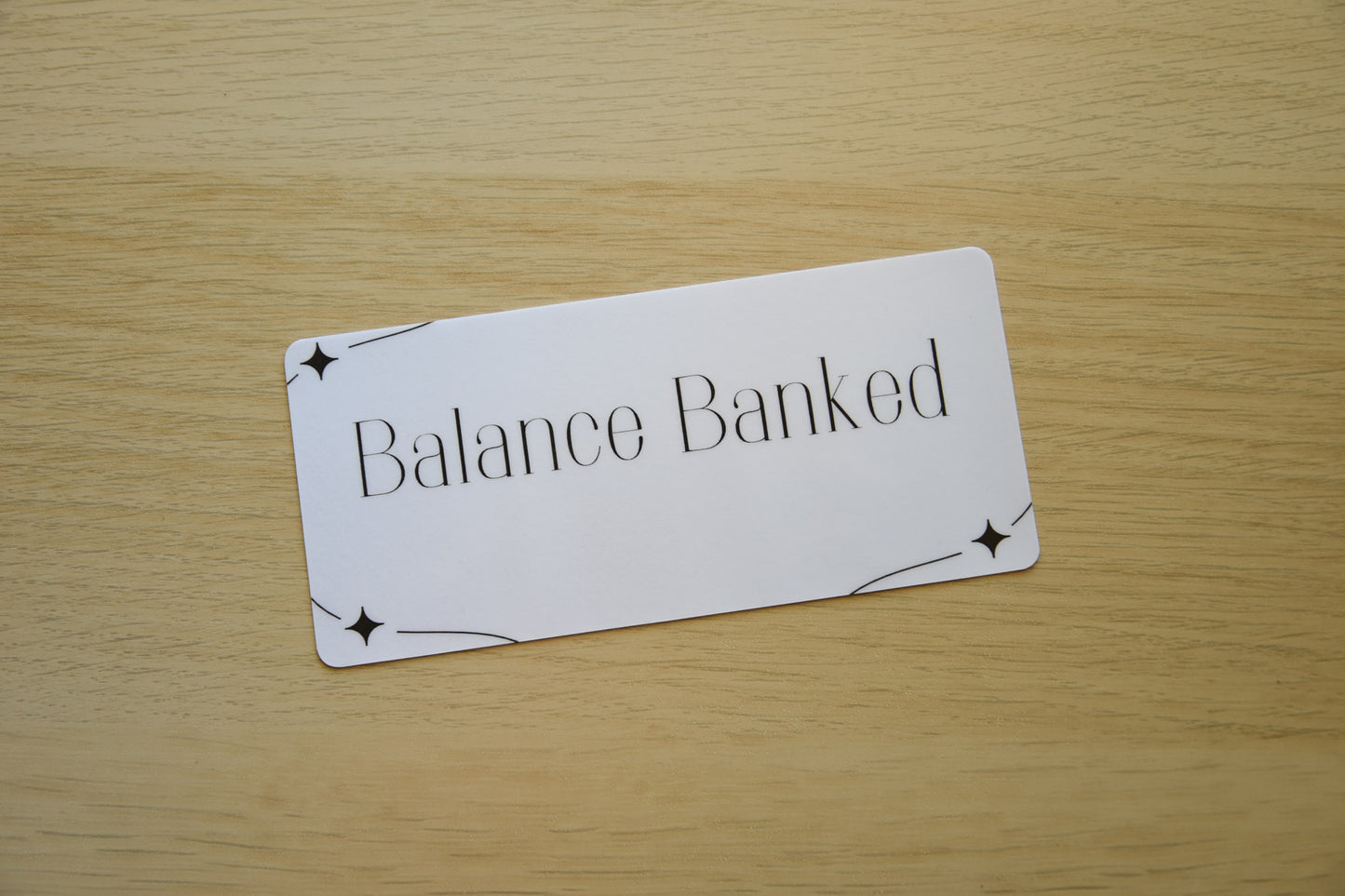 Balance Banked Solid Placeholders