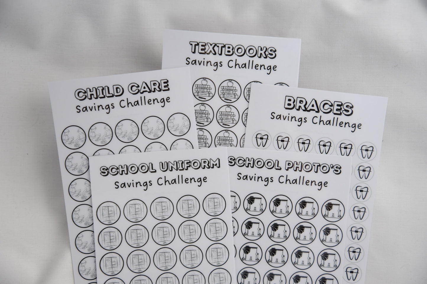 Kids & School Savings Challenges