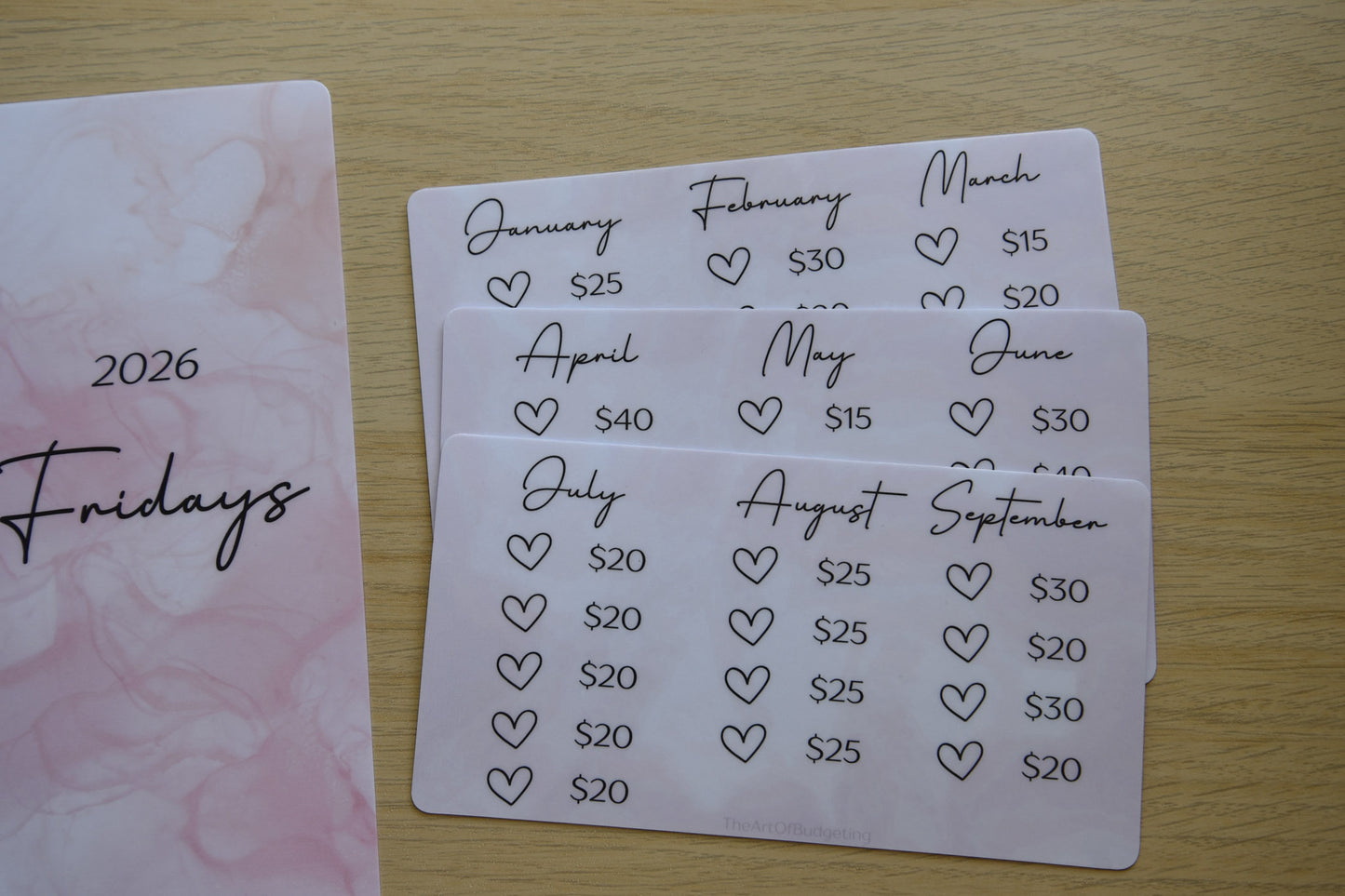 2026 Fridays Savings Challenge