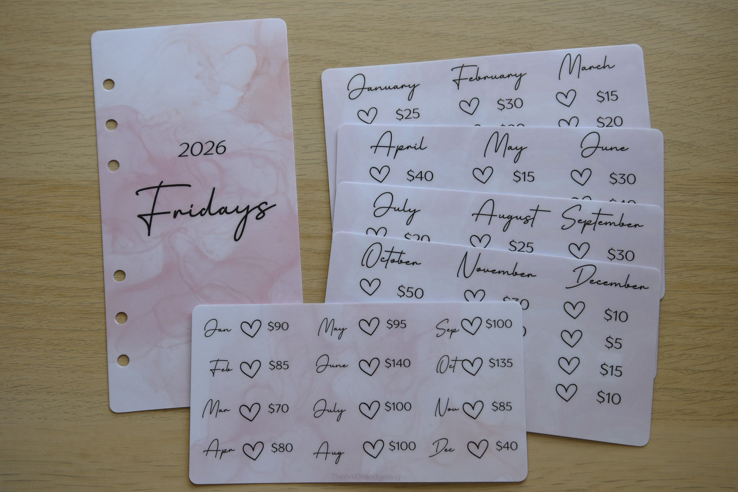 2026 Fridays Savings Challenge