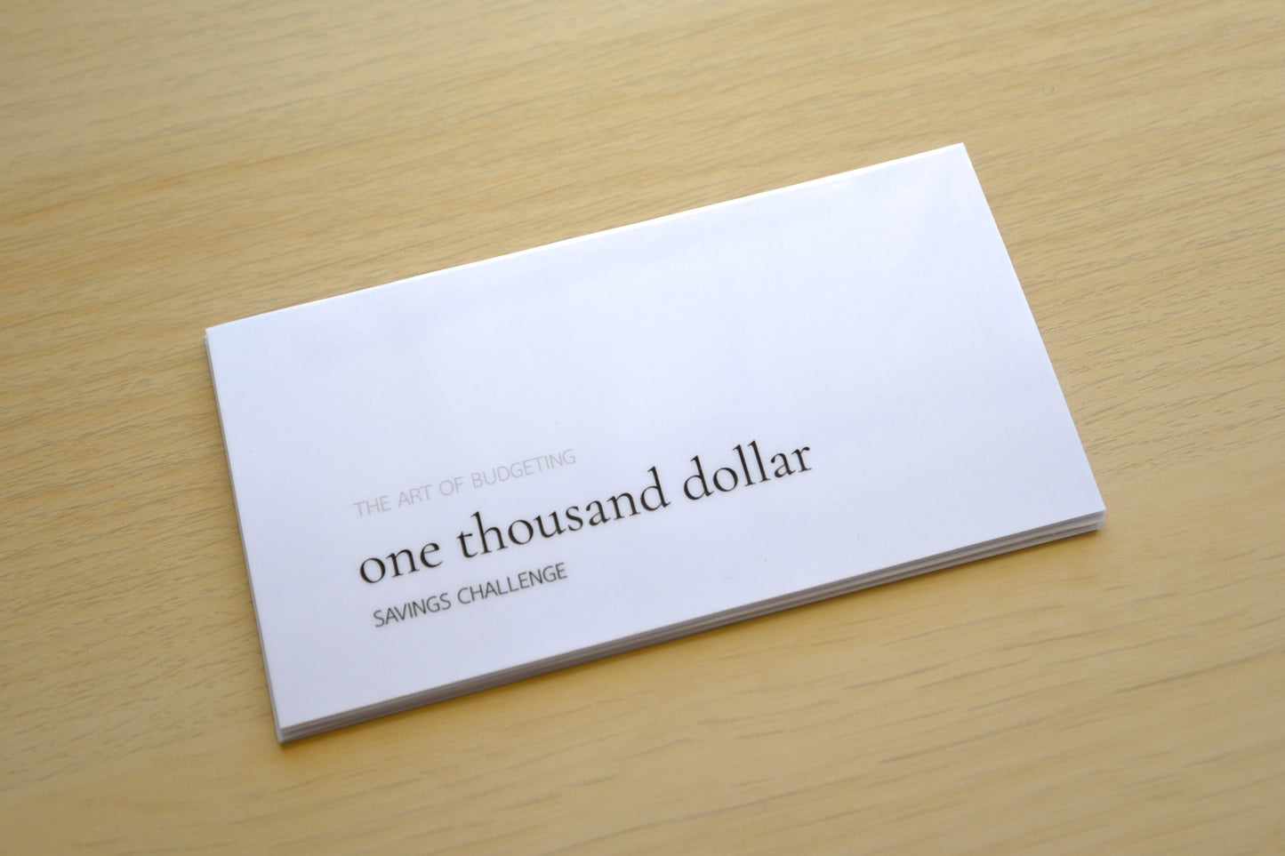 $1K Savings Challenge Bundle