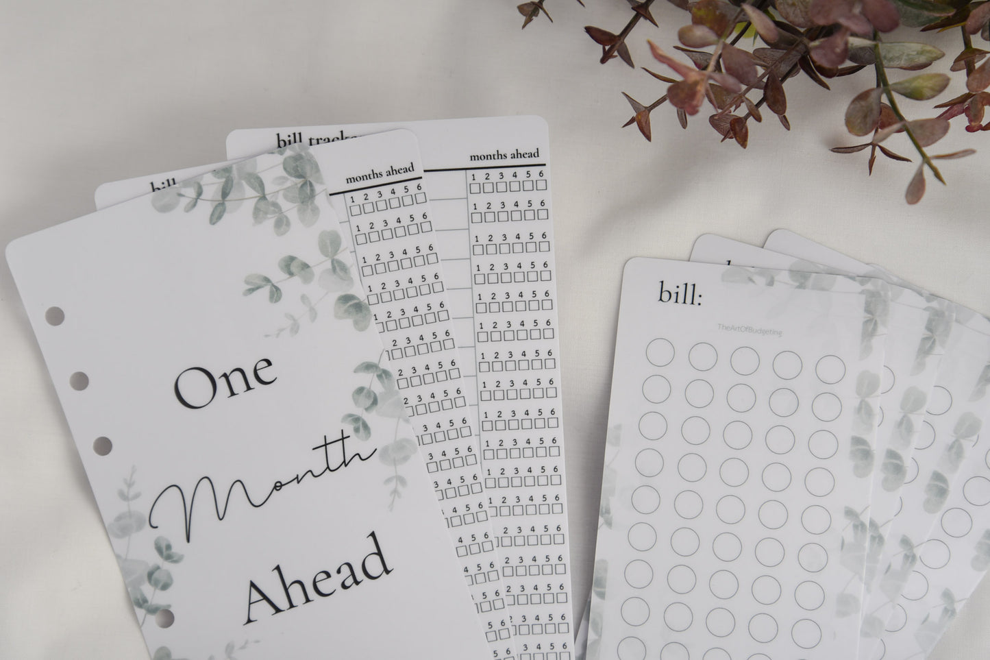 One Month Ahead Savings Challenge Bundle
