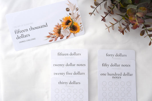 $15K Savings Challenge Bundle
