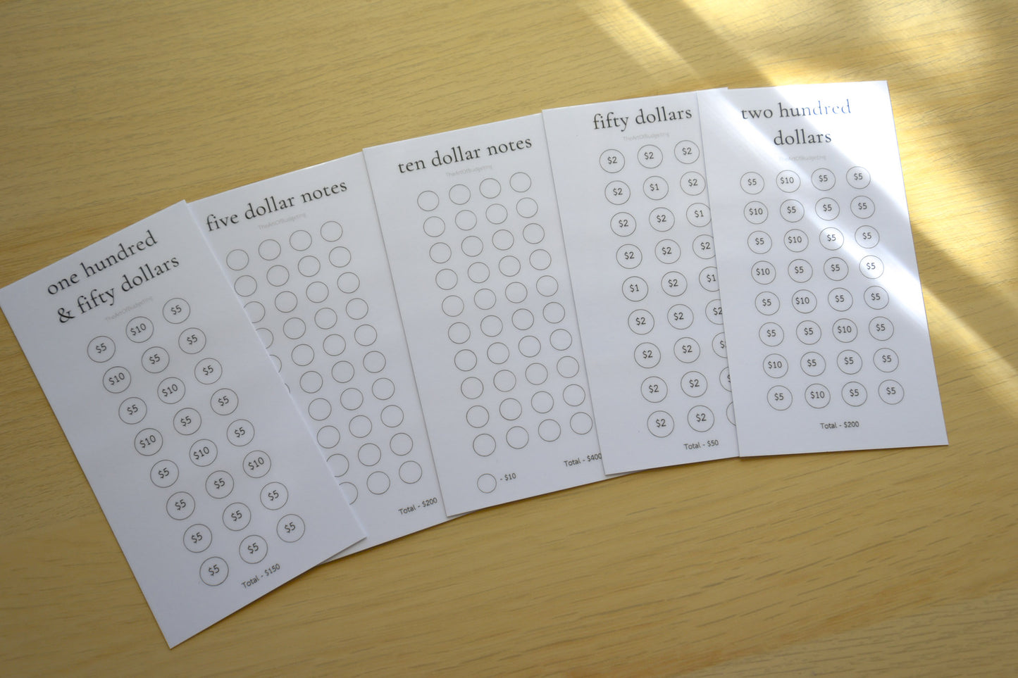 $1K Savings Challenge Bundle