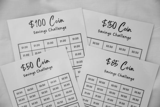 Coin & Notes Savings Challenges